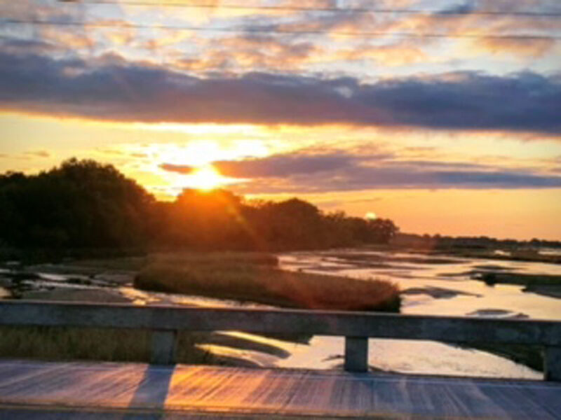 Platte River sunset